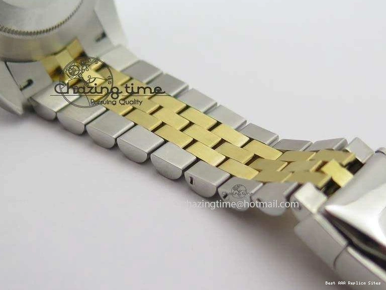 Best AAA Replica Sites On Dial Noob Silver Jubilee YG 126303 A 41mm Wrapped 1:1 Compact SS YG 3764 Bracelet Best Edition DateJust 0116